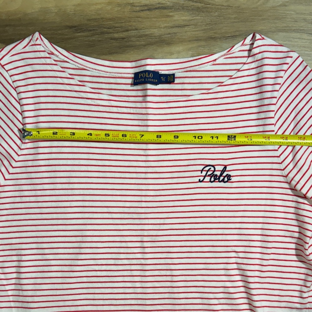 Polo Ralph Lauren Women’s XL Quarter Sleeve Shirt – Gently Used, Classic Fit - Picture 5 of 8